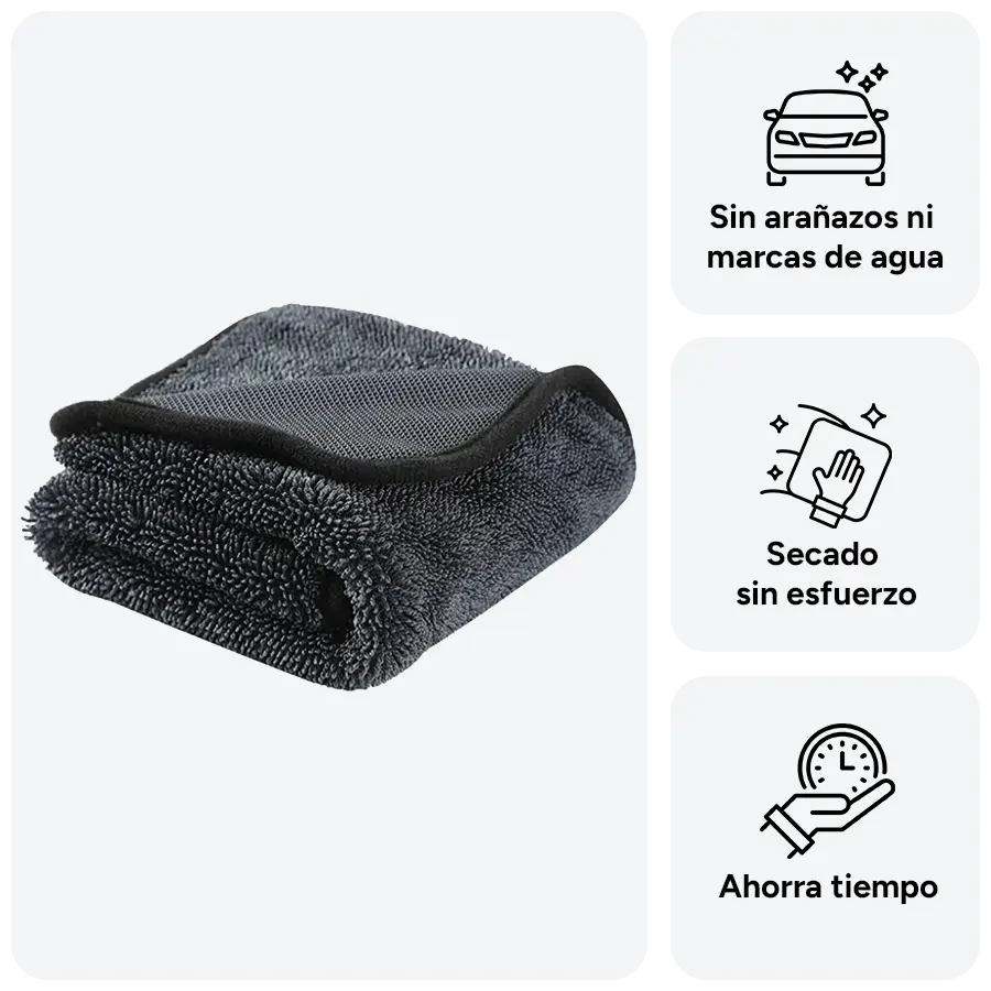 Thirsty Toalla de Secado – ¡El primer imán de agua del mundo!